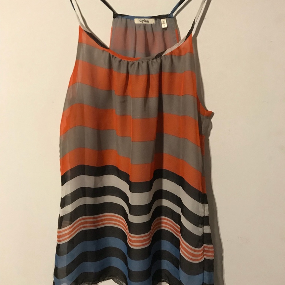 Dylan striped tank top
